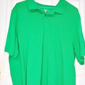 Amazon Essentials Vibrant Green Polo Shirt